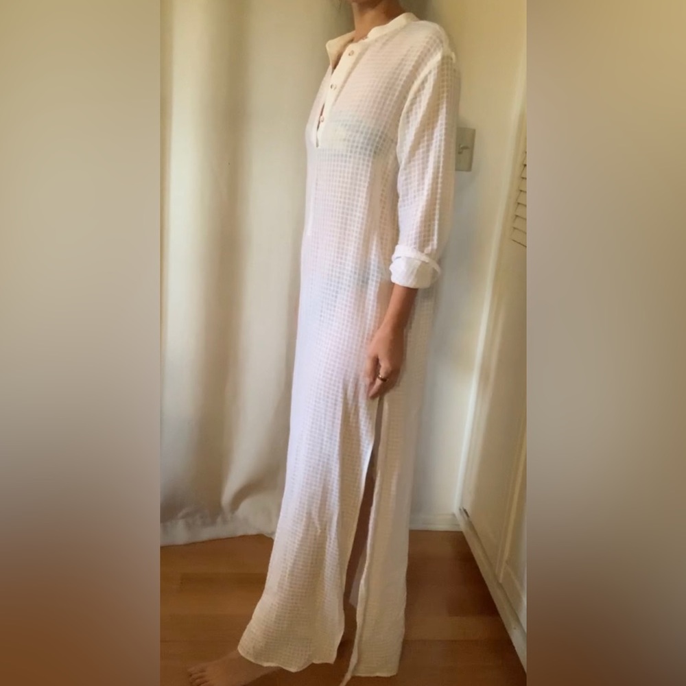Mara Hoffman swim caftan cover